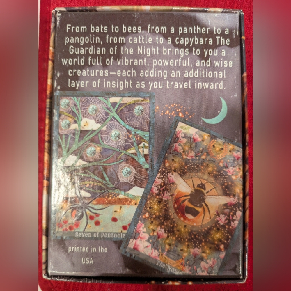 ✨HP✨Guardian Of The Night Indie Tarot Cards....1st Edition - Picture 3 of 3